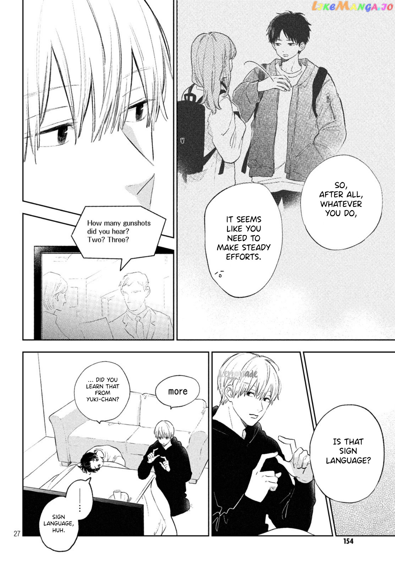 A Sign of Affection, Chapter 5 image 29